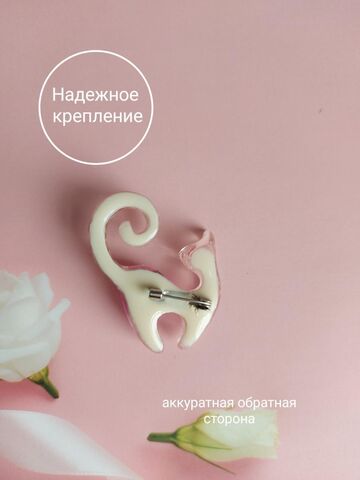 Брошь "Кокетка", изображение 2