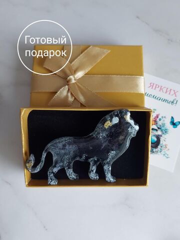 Брошь "Лев", изображение 4