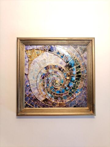 Картина на стекле 20*20 см., изображение 3