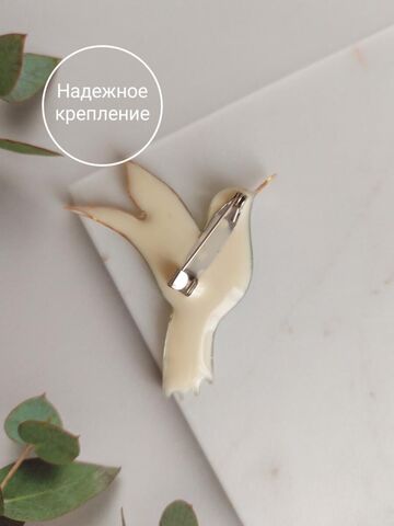 Брошь "Колибри", изображение 2