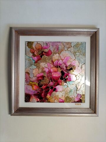 Картина на стекле 20*20 см., изображение 5