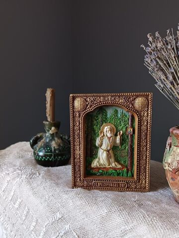 Икона Серафим Саровский