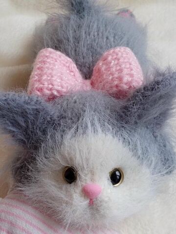 МК спицами Мопся Брунечка+бонус котик. Автор Ирина Кочетова, изображение 6