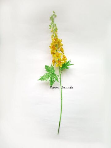 Дельфиниумы из бисера, изображение 2
