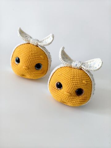 Мягкая игрушка колобок вязаный, изображение 5