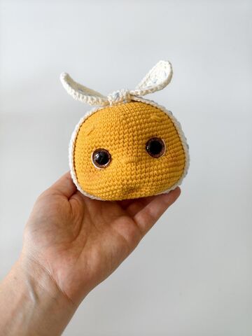 Мягкая игрушка колобок вязаный, изображение 7