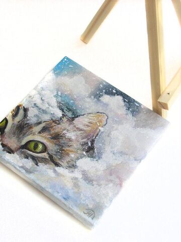 Картина акрилом "Озорник", изображение 7