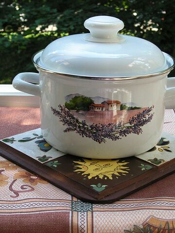 Подставка под горячее керамическая "В гостях у сказки", изображение 3