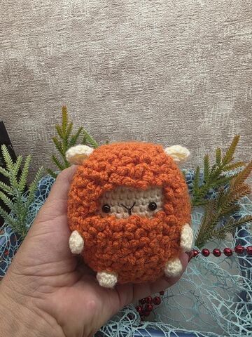 Овечка вязаная игрушка, изображение 2