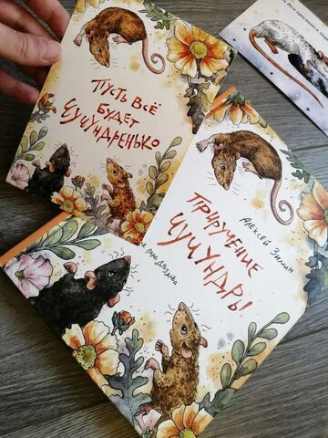 Комплект: Книга "Приручение Чучундры" А.Зимин, Л.Дроздова и 5 открыток по иллюстрациям, изображение 9