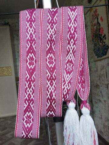 Пояс славянский женский Макошь, Алатырь, изображение 3