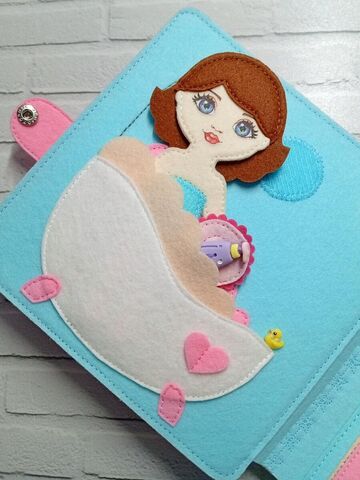 Кукольный домик из фетра, изображение 9