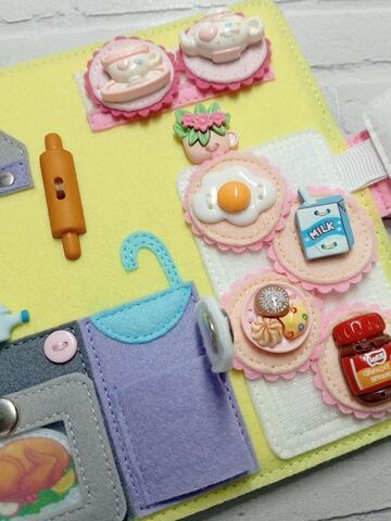 Кукольный домик из фетра, изображение 13