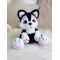 Мастер-класс "Хаски" вязание крючком автор Chirka_toys