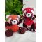 Мастер-класс "Красная панда" вязание крючком автор Chirka_toys, изображение 4