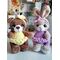Мастер-класс "Мишка и Зайка в пижамках" вязание крючком автор Chirka_toys, изображение 3