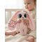 Мягкая плюшевая игрушка Зайка с длинными ушами и метрикой FomiToys 24 см ручная работа подарок на выписку, Вариации товаров: 2