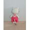 Вязаная игрушка Кот в штанишках, изображение 2
