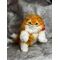 Реалистичный рыжий котенок (зеленые глазки), изображение 3