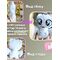 Мягкая игрушка плюшевый Дракон "Сувенир Дракоша FomiToys 16 см" Символ года 2024. Подарок на день рождения/ на новый год, Основной цвет: Белый, изображение 6