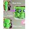 Мягкая игрушка плюшевый Дракон "Сувенир Дракоша FomiToys 16 см". Подарок на день рождения/на новый год, Основной цвет: Зеленый, изображение 5