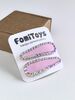 Розовая заколка со стразами 5 см ручной работы | FomiToys | Набор 2 шт | Детские и взрослые аксессуары, Вариации товаров: 7