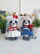 Мастер-класс "Енотики" вязание крючком автор Chirka_toys