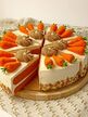 Морковный торт из фетра, 6 кусочков, Вариации товаров: 6, Основной цвет: Оранжевый