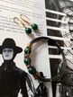 Комплект украшений "Изумрудное настроение"