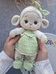 мягкая игрушка овечка ручной работы / мягкая игрушка вязаная