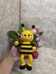 Пчела, вязаная игрушка сувенир