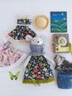 Интерьерная игрушка-мышка "Весна"