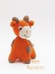 Вязаная игрушка коровка