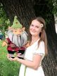 Игрушка по фото лесной гном с детализацией