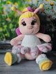 Интерьерная игрушка "Фея-бабочка", 34 см., мягкая, плюшевая.