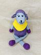 Вязаная игрушка Овечка в платочке