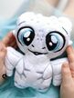 Мягкая игрушка плюшевый Дракон "Сувенир Дракоша FomiToys 16 см" Символ года 2024. Подарок на день рождения/ на новый год, Основной цвет: Белый
